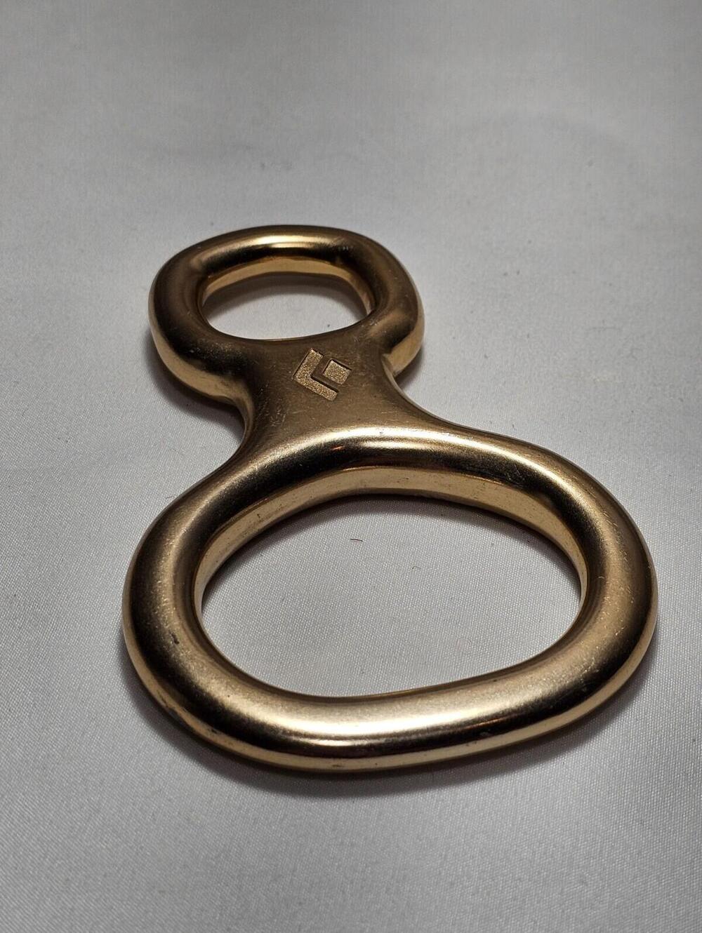 Black Diamond Super 8 Belay Rappel Device Gold Climbing Caving Canyoneering